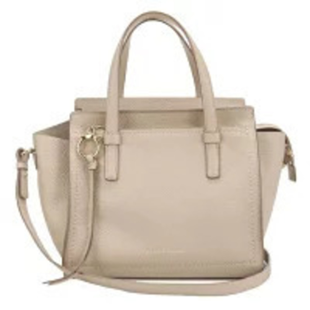 Salvatore Ferragamo Tote Bag Gancini Beige Cream Handbag